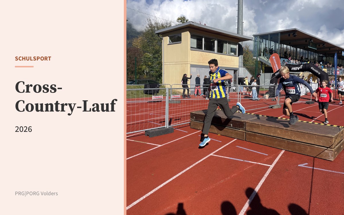Cross-Country-Lauf in Schwaz 