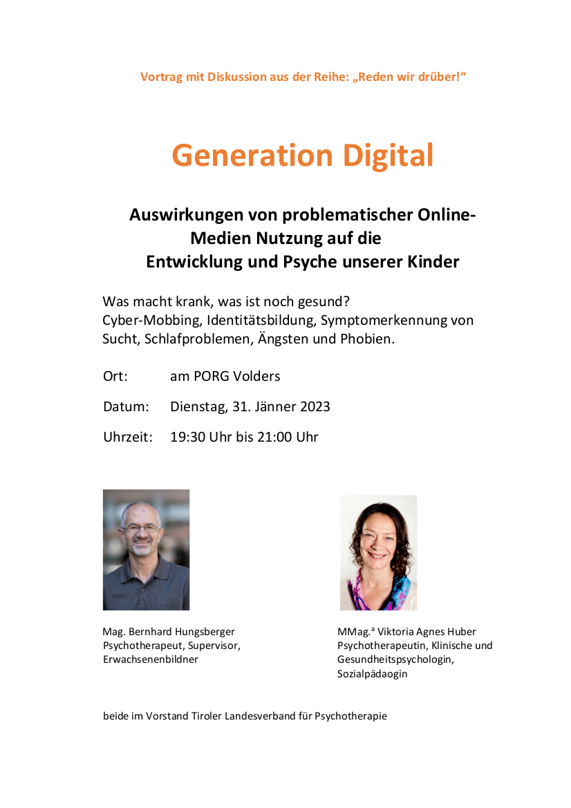 Generation Digital Plakat